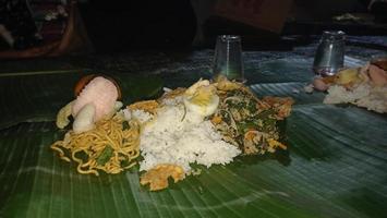 Traditional food in Central Java, Indonesia photo