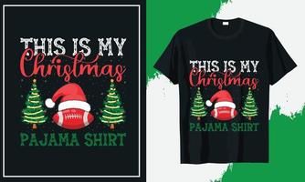 impresión de vector de diseño de camiseta de navidad