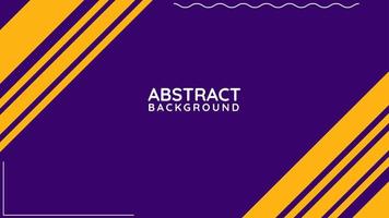 Abstract yellow and purple background banner, suitable for banners, posters, social media posts, advertisements, and others vector