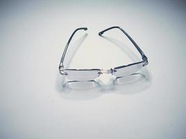 eyeglasses isolated on a white background photo