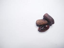 Dates isolated on a white background photo