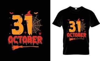 diseño de camisetas de halloween, eslogan de camisetas de halloween y diseño de prendas de vestir, tipografía de halloween, vector de halloween, ilustración de halloween