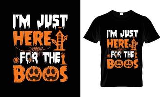 diseño de camisetas de halloween, eslogan de camisetas de halloween y diseño de prendas de vestir, tipografía de halloween, vector de halloween, ilustración de halloween