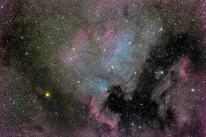 nebulosa norteamericana foto