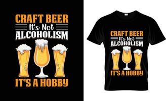 Craft Beer t-shirt design, Craft Beer t-shirt slogan and apparel design, Craft Beer typography, Craft Beer vector, Craft Beer illustration vector