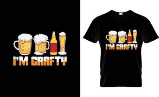 diseño de camisetas de cerveza artesanal, eslogan de camisetas de cerveza artesanal y diseño de ropa, tipografía de cerveza artesanal, vector de cerveza artesanal, ilustración de cerveza artesanal