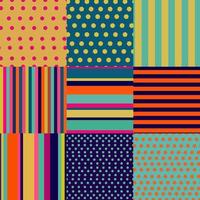 Seamless abstract geometric pattern background vector