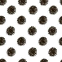 Seamless abstract geometric pattern background vector