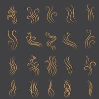 Fire and Smoke Icon vector