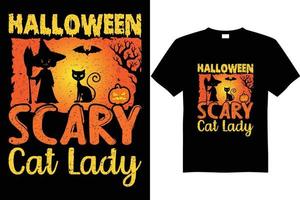 Halloween t shirt design vector, Halloween T-Shirt illustration vector