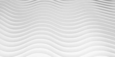 Abstract white and gray color background with wavy shape. 3D render illustration. photo