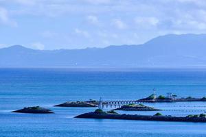 faros en islas en okinawa foto