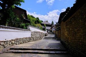 Stone path and steps in Nara photo