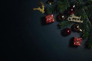 Christmas background concept. photo