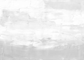 Abstract white background. Light monochrome backdrop. Gray and white backdrop. Minimalist painting. Brush strokes on paper. photo