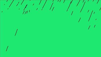 Animated background of cartoon rain video