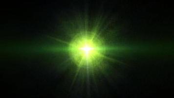ein grafischer Pulsarstern, der Licht und pulsierende Energie ausstrahlt - Schleife video