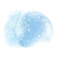 Beautiful abstract template with blue set gentle winter backgrounds vector