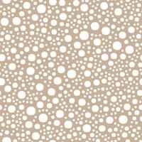 Seamless pattern of white snow on a craft background vector