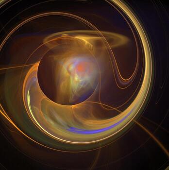 3D rendering abstract digital background. Pattern for textile and design.Fractal a never-ending pattern. Abstract Computer generated Fractal design photo