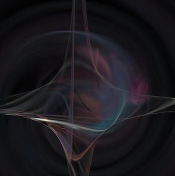 3D rendering abstract digital background. Pattern for textile and design.Fractal a never-ending pattern. Abstract Computer generated Fractal design photo