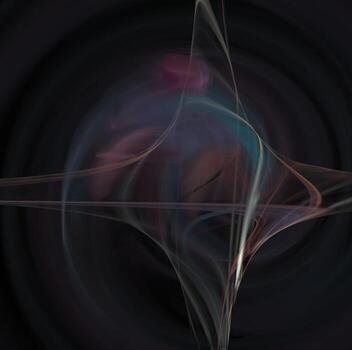 3D rendering abstract digital background. Pattern for textile and design.Fractal a never-ending pattern. Abstract Computer generated Fractal design photo