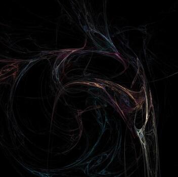 3D rendering abstract digital background. Pattern for textile and design.Fractal a never-ending pattern. Abstract Computer generated Fractal design photo