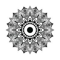 black ornamental mandala design background,mandala design,Mandala pattern Coloring book Art wallpaper design, black and white mandala vector