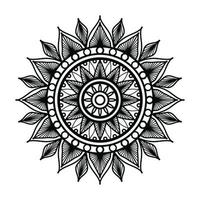 black ornamental mandala design background,mandala design,Mandala pattern Coloring book Art wallpaper design, black and white mandala vector