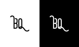 Letter BQ vector logo free template Free Vector