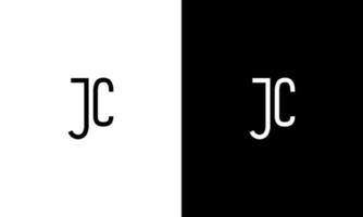 Letter JC vector logo free template Free Vector