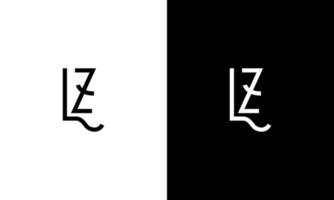 Letter LZ vector logo free template Free Vector