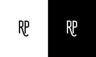 carta rp vector logo plantilla gratis vector gratis