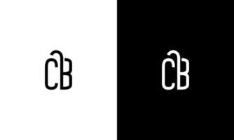 Letter CB vector logo free template Free Vector