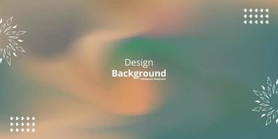 simple holographic gradient background in bright colors. Colorful banner template vector