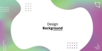 simple holographic gradient background in bright colors. Colorful banner template vector