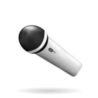 3d microphones. simple 3d, can be used as your design element vector