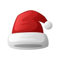 Santa Hat isolated on white background vector