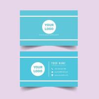 Modern Business card vector