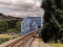 el puente del tren pontedeume foto