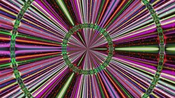 Abstract multicolored texture background kaleidoscope video