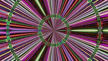 Abstract multicolored texture background kaleidoscope video