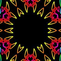 Abstract kaleidoscope background. Beautiful kaleidoscope seamless pattern. Multicolor mosaic texture. Seamless kaleidoscope texture. Unique kaleidoscope design vector