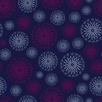 Abstract pattern with colored circles vector