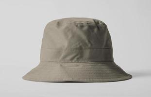 Canvas Bucket Hat Mockup Template with copy space for your logo or graphic design photo