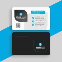 Abstract and Creative Business Card Vector Template