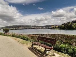 Bank on the seafront of the gandara photo