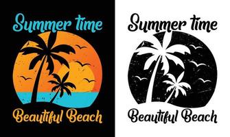 Summer Quote T shirt design vector