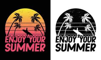 Summer Quote T shirt design vector