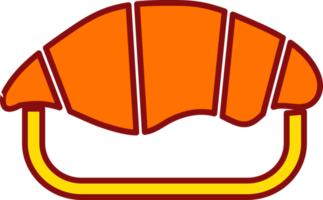 icono de sushi diseño de símbolo de signo de comida japonesa png